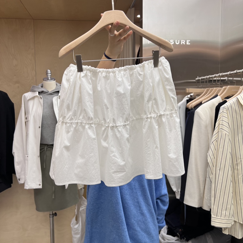 PLEASURE韓國直郵東大門代購女裝新品時尚推薦熱賣休閑短裙PLEASURE短裙