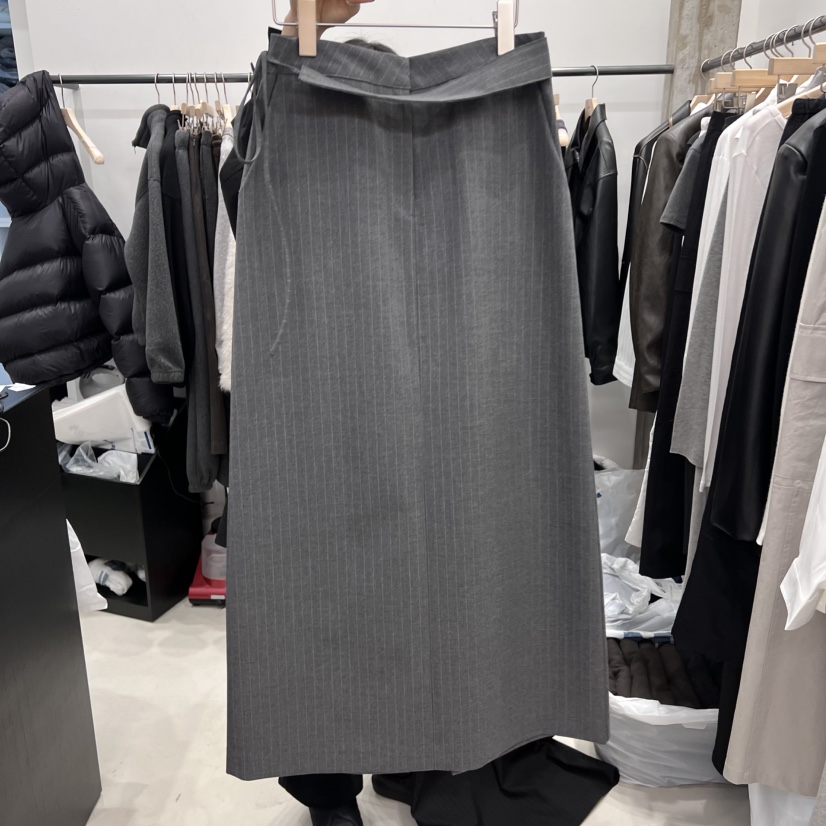 RECOVER-OT直郵韓國代購女裝新品人氣半身裙中短裙包含腰帶RECOVER/MOMENT半身裙/中短裙