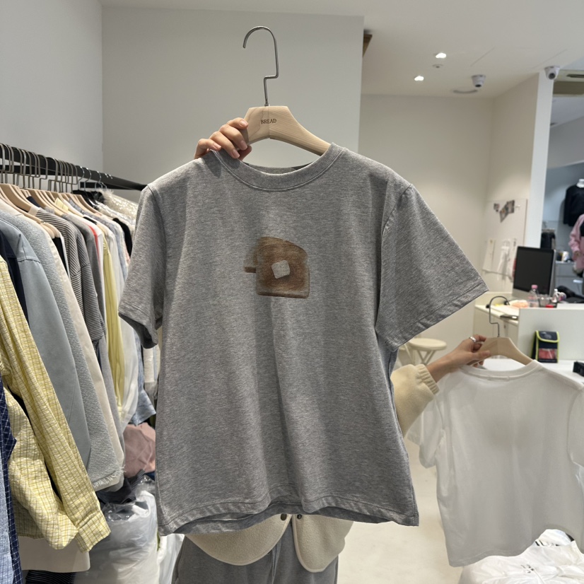 BREAD韓國直郵東大門實拍女裝新款休閑時尚人氣真品熱賣T恤BREADT恤圖色2