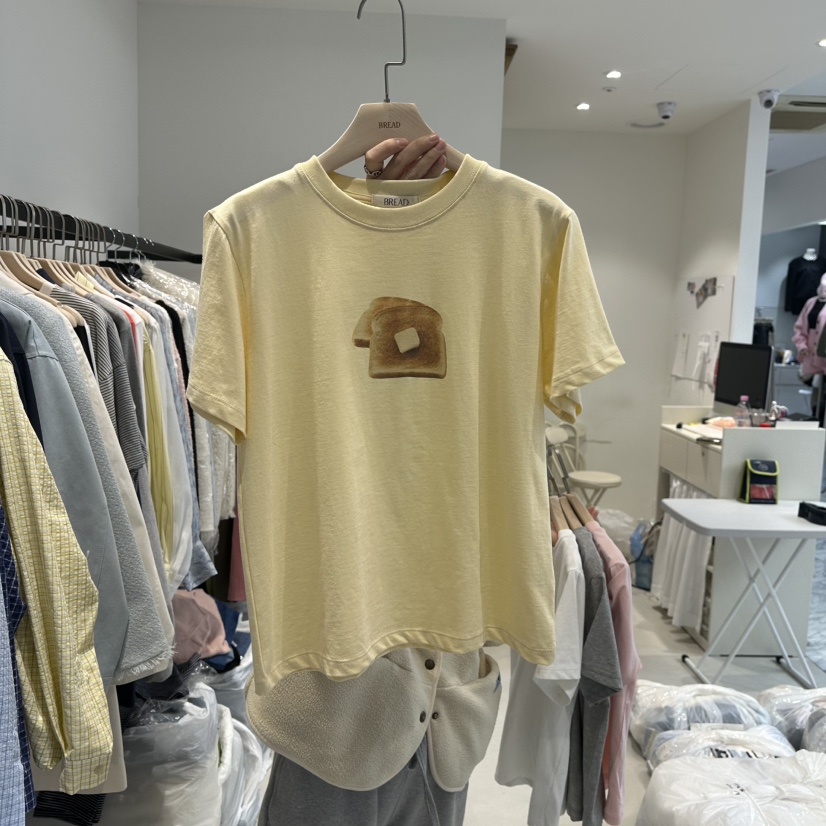 BREAD韓國直郵東大門實拍女裝新款休閑時尚人氣真品熱賣T恤BREADT恤圖色4