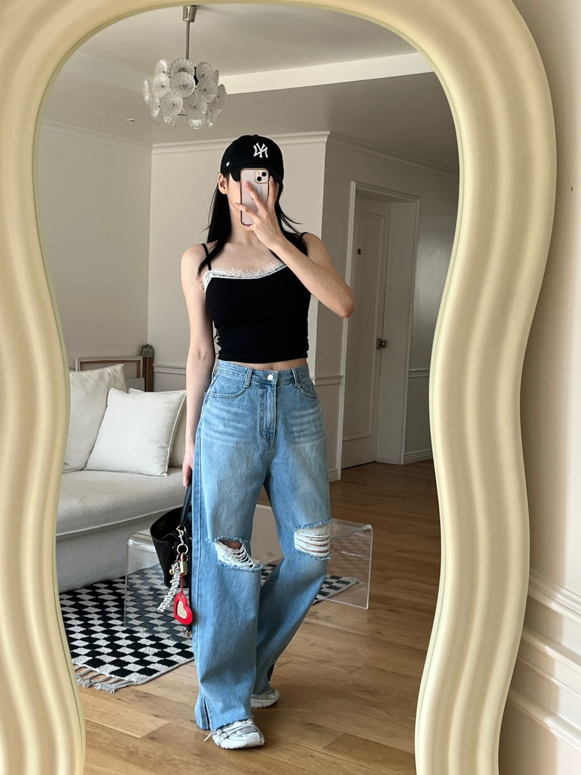 BAIE.38韓國直郵東大門代購女裝新品熱賣25春夏休閑吊帶背心BAIE.38吊帶/背心