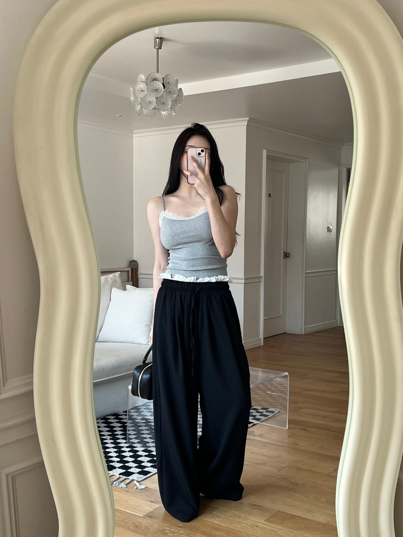 BAIE.38韓國直郵東大門代購女裝新品熱賣25春夏休閑吊帶背心BAIE.38吊帶/背心