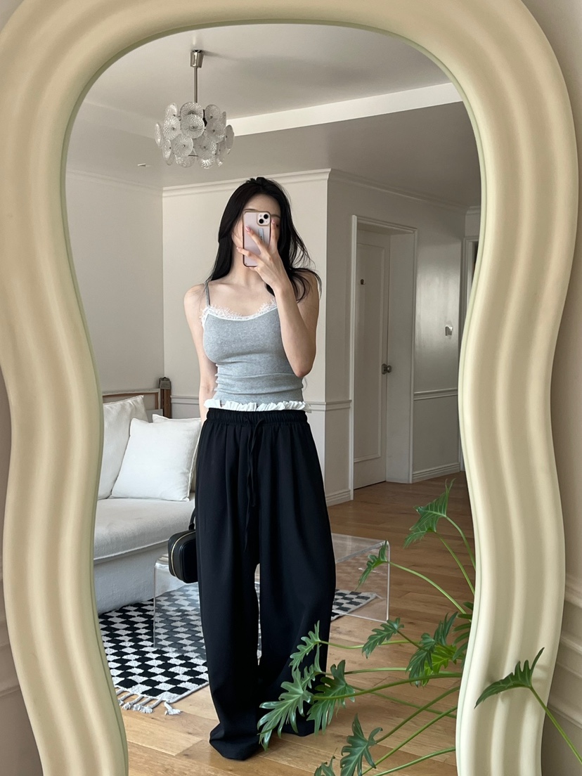 BAIE.38韓國直郵東大門代購女裝新品熱賣25春夏休閑吊帶背心BAIE.38吊帶/背心