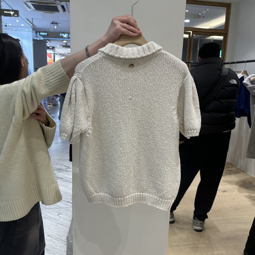 OVERTAKE韓國直郵東大門代購女裝新品休閑職業真品推薦針織衫OVERTAKE針織衫