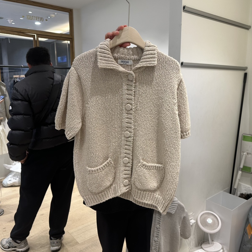 OVERTAKE韓國直郵東大門代購女裝新品休閑職業真品推薦針織衫OVERTAKE針織衫圖色2