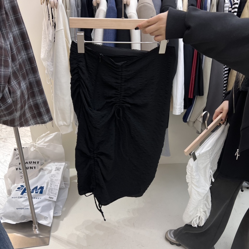 FLAUNT韓國直郵東大門代購女裝新款人氣時尚半身裙中短裙蕾絲FLAUNT半身裙/中短裙圖色2