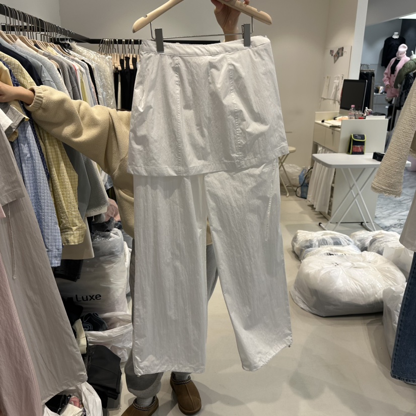 BREAD韓國直郵東大門代購女裝新品職業推薦休閑熱賣25春夏裙褲BREAD裙褲