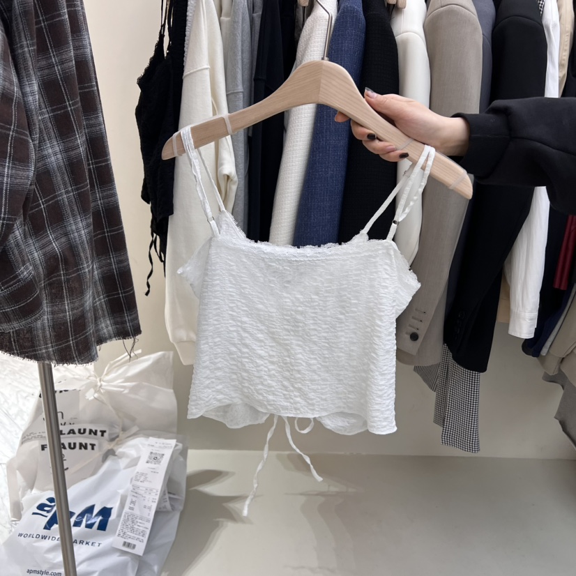 FLAUNT直郵韓國代購女裝新品職業真品25春夏時尚推薦吊帶背心FLAUNT吊帶/背心