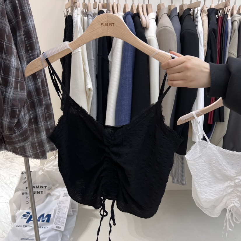 FLAUNT直郵韓國代購女裝新品職業真品25春夏時尚推薦吊帶背心FLAUNT吊帶/背心圖色2