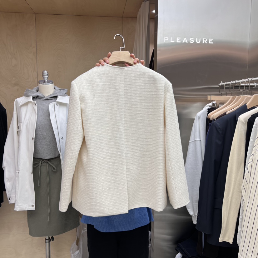 PLEASURE韓國直郵東大門代購女裝新品推薦真品25春夏休閑夾克PLEASURE夾克
