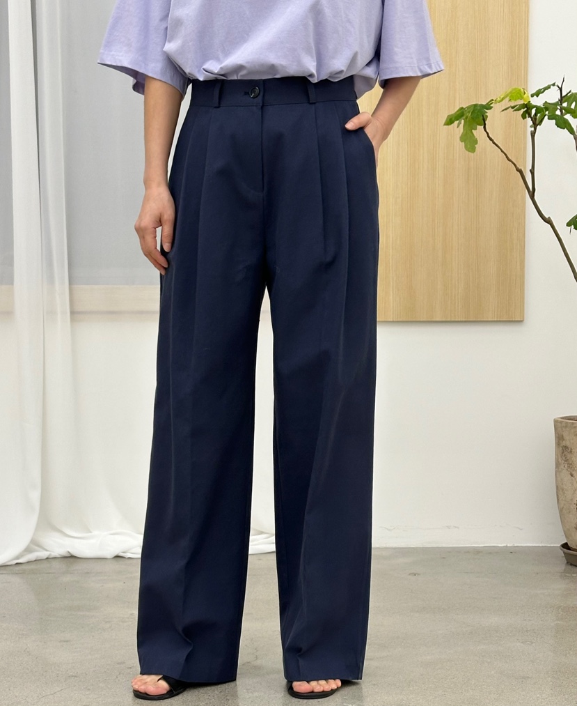 BUT韓國直郵東大門代購女裝新款熱賣休閑真品時尚正裝褲西褲button正裝褲/西褲