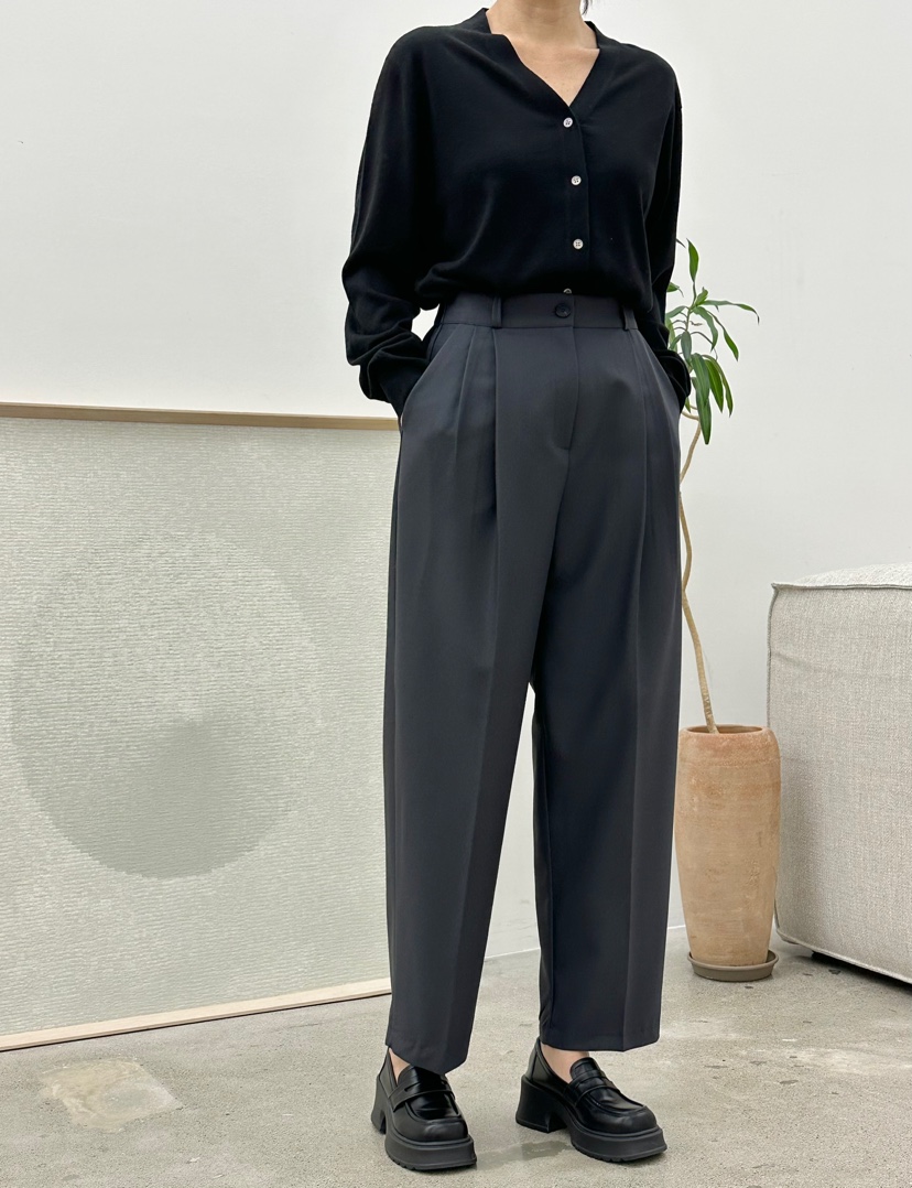 BUT韓國直郵東大門代購女裝新品推薦人氣真品休閑正裝褲西褲button正裝褲/西褲