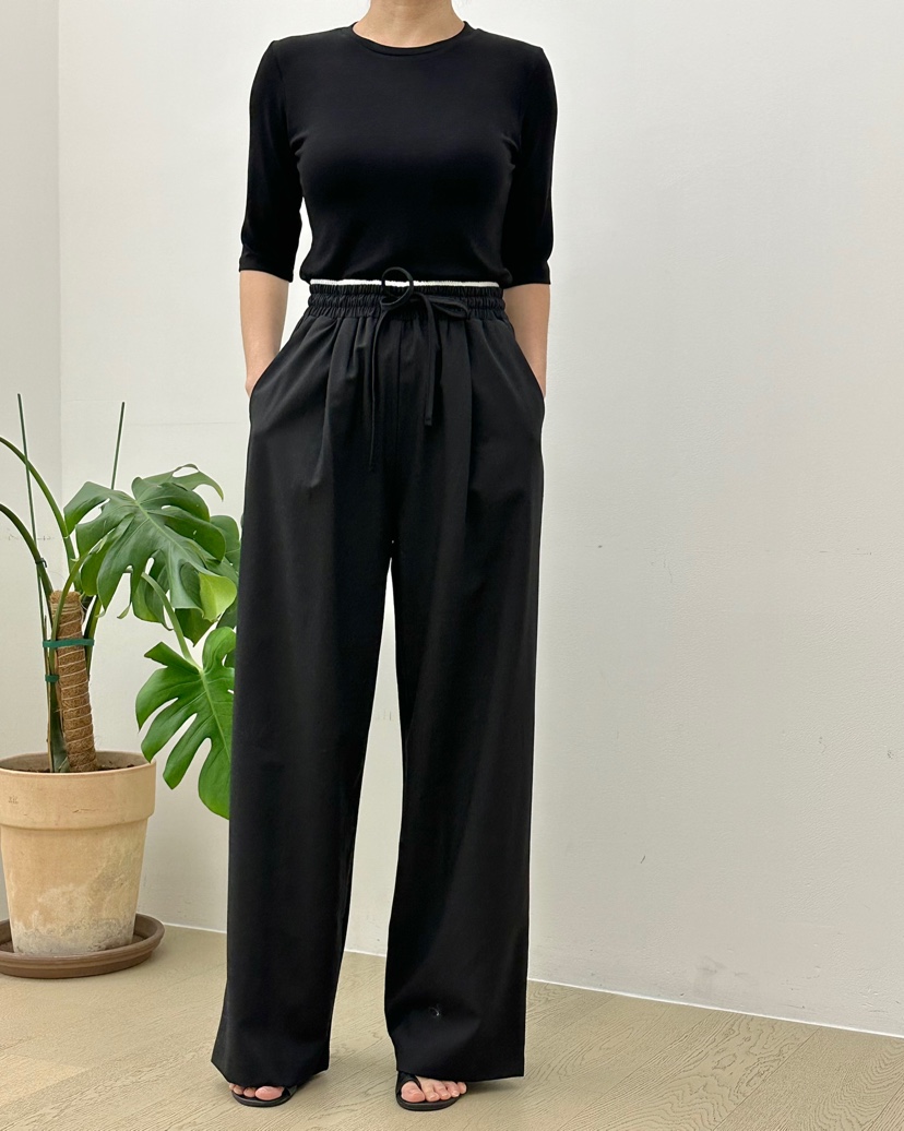 BUT韓國代購女士新品職業人氣25春夏熱賣真品推薦休閑時尚T恤buttonT恤