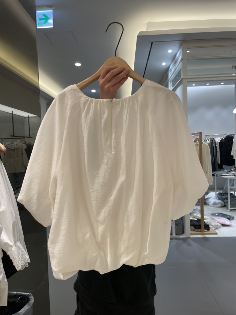 OHAO東大門代購女士新款熱賣推薦人氣時尚真品25春夏襯衫蕾絲衫OHAO/HA MONG襯衫/蕾絲衫