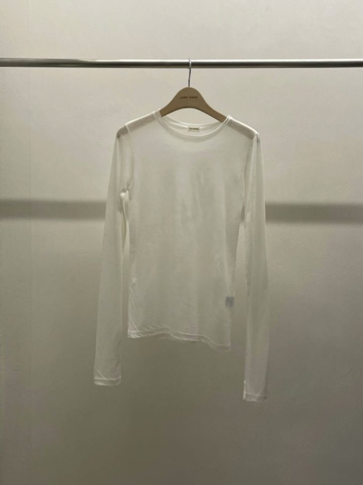 LA MUETTE/JAMIESTONE韓國直郵女士新款真品25春夏長袖T恤羊毛FLAT GARDEN/LA MUETTE/JAMIESTONE長袖T恤圖色9