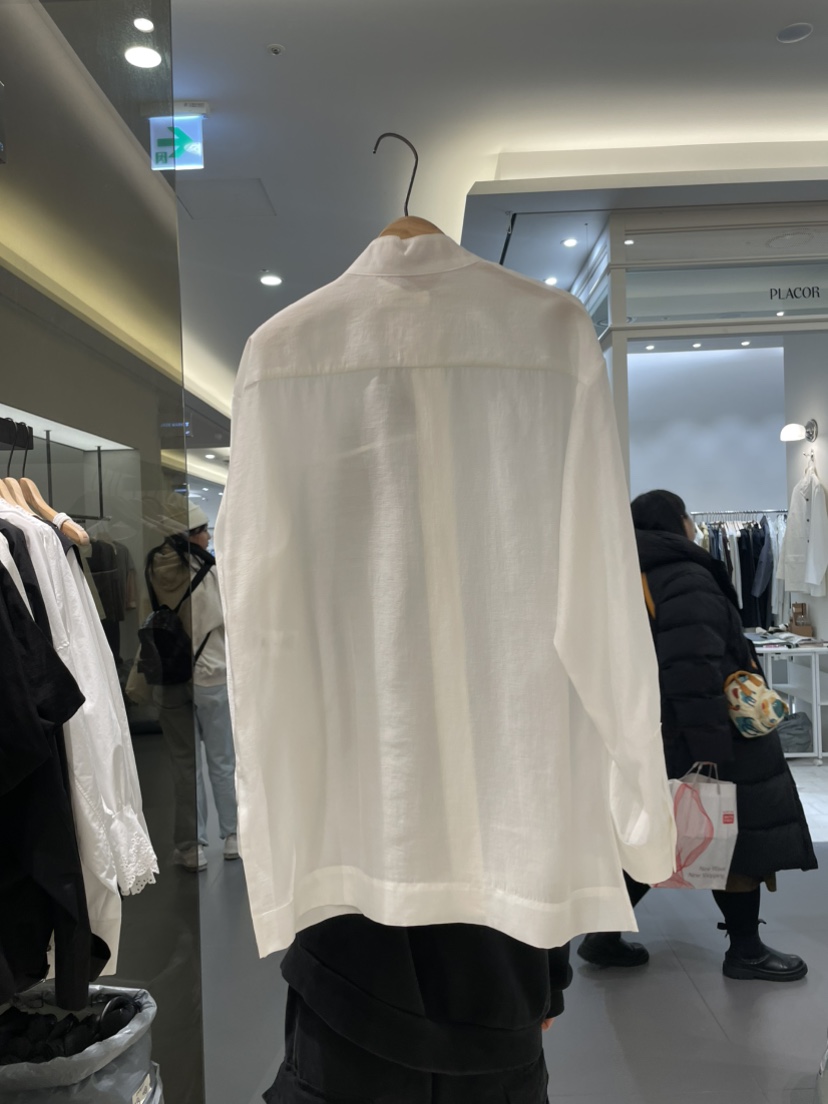 OHAO韓國代購女士新款25春夏真品職業熱賣時尚推薦襯衫蕾絲衫OHAO/HA MONG襯衫/蕾絲衫