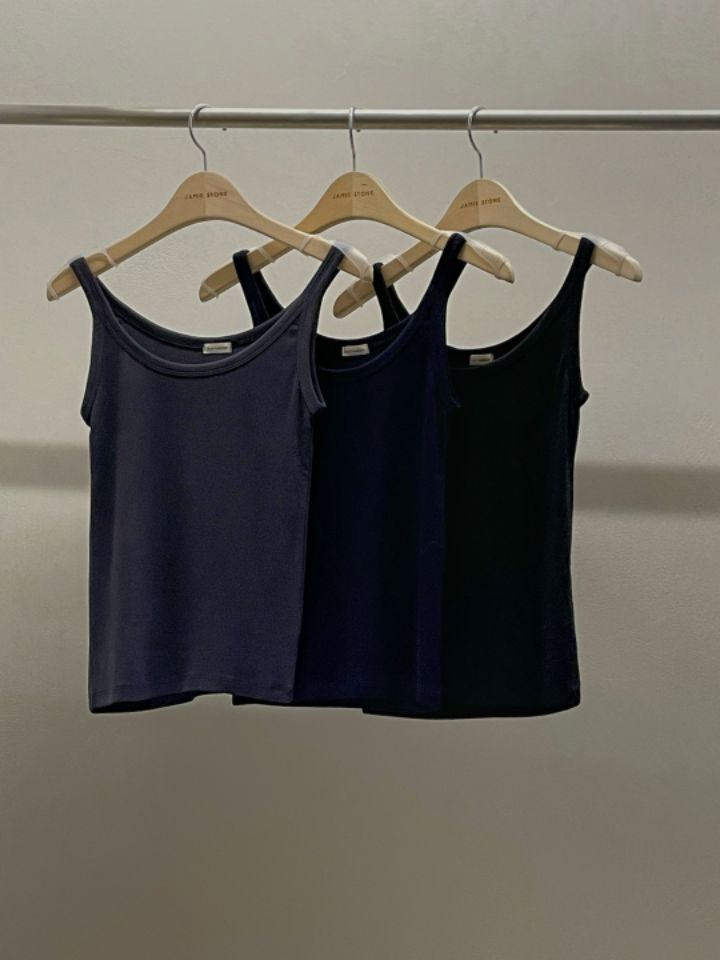 LA MUETTE/JAMIESTONE東大門實拍女士新款熱賣推薦吊帶背心FLAT GARDEN/LA MUETTE/JAMIESTONE吊帶/背心