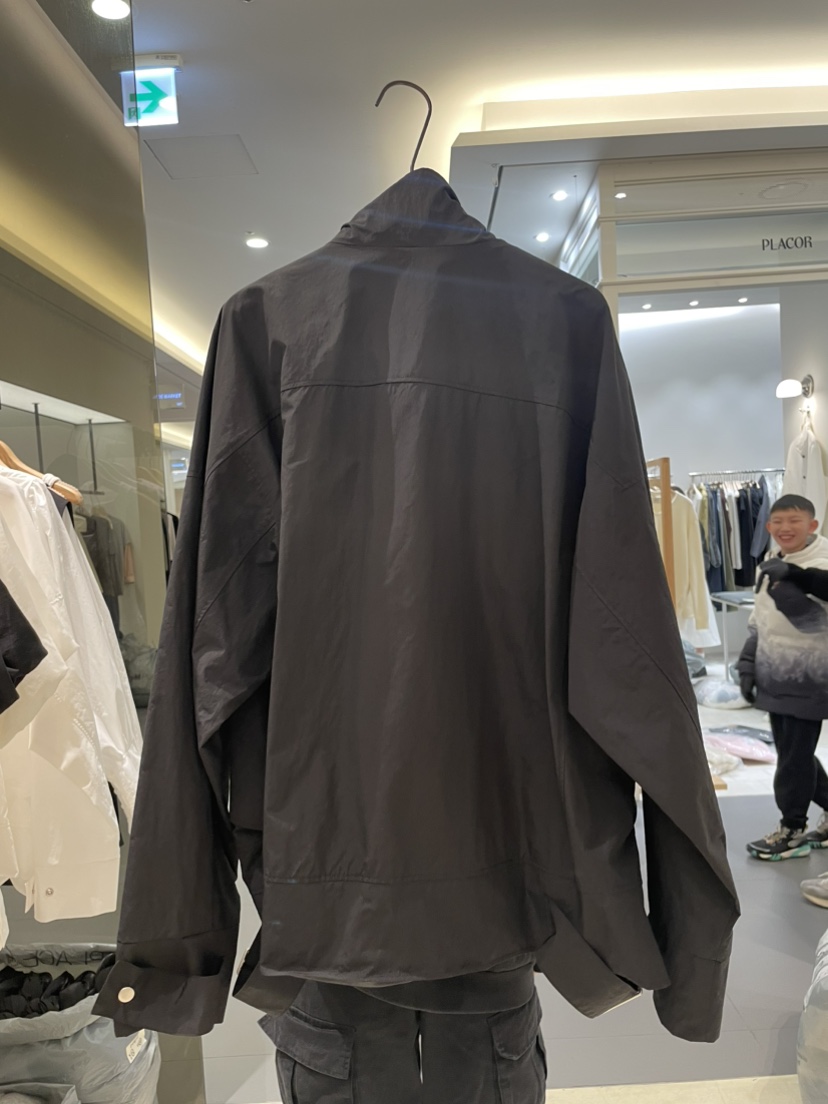 OHAO韓國直郵女裝新品真品推薦人氣25春夏職業熱賣夾克喇叭OHAO/HA MONG夾克