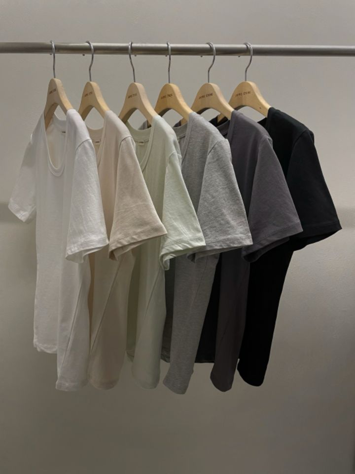 LA MUETTE/JAMIESTONE韓國代購女裝新品推薦真品25春夏T恤FLAT GARDEN/LA MUETTE/JAMIESTONET恤