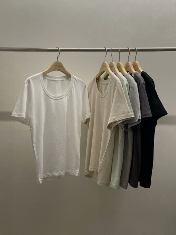LA MUETTE/JAMIESTONE韓國代購女裝新品推薦真品25春夏T恤FLAT GARDEN/LA MUETTE/JAMIESTONET恤