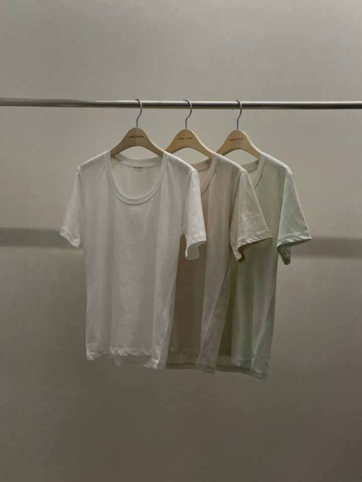 LA MUETTE/JAMIESTONE韓國代購女裝新品推薦真品25春夏T恤FLAT GARDEN/LA MUETTE/JAMIESTONET恤