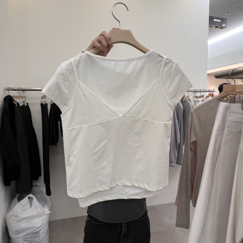 MOIBLE韓國直郵東大門代購女裝新款休閑時尚真品職業推薦T恤PORTS MOSST恤圖色1