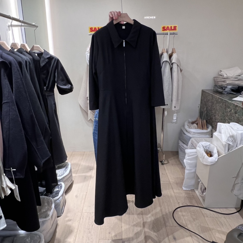 ARCHER韓國直郵東大門實拍女裝新款職業時尚推薦連衣裙拉鏈ARCHER連衣裙圖色2