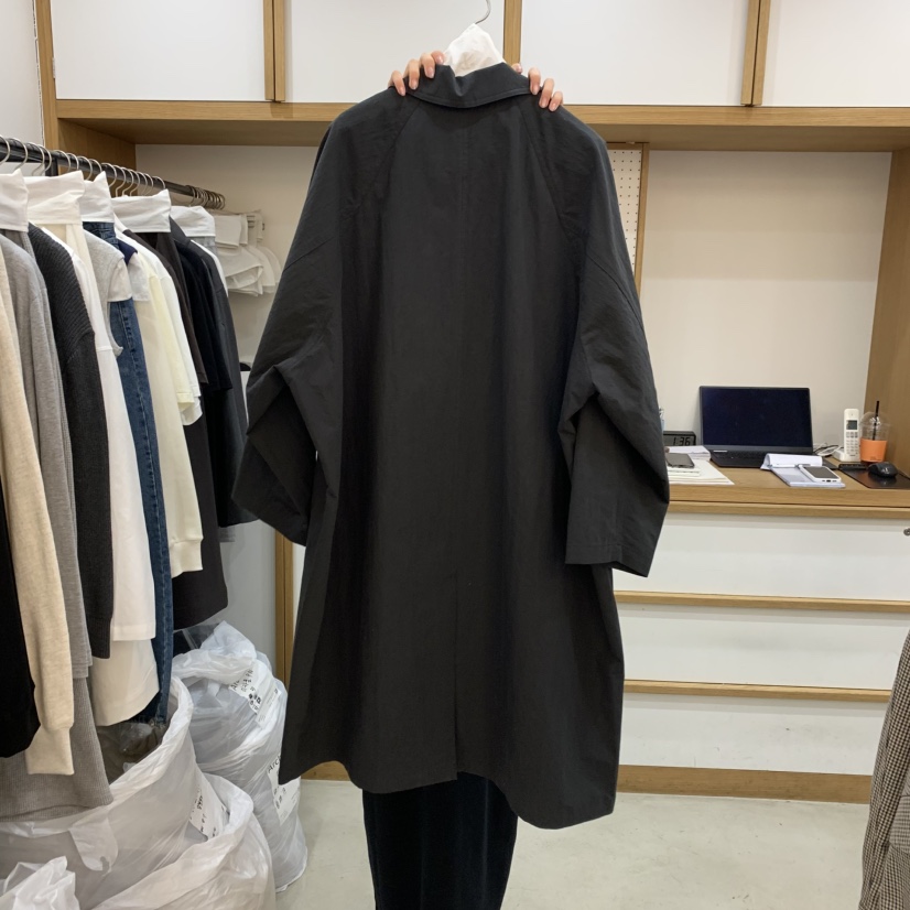 ARCHITEKT韓國直郵東大門代購女裝新品真品人氣休閑中長款大衣ARCHITEKT中長款大衣