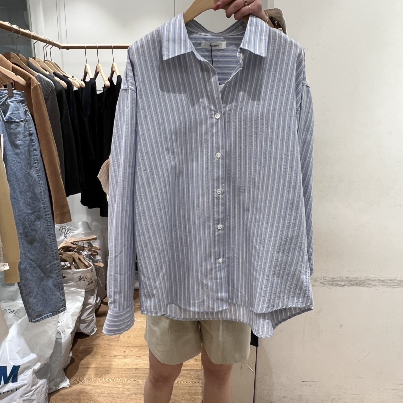 VERVEINE韓國直郵女裝新款人氣休閑熱賣職業時尚襯衫蕾絲衫VERVEINE襯衫/蕾絲衫圖色1