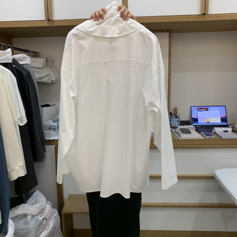 ARCHITEKT韓國直郵東大門實拍女裝新款職業真品25春夏襯衫蕾絲衫ARCHITEKT襯衫/蕾絲衫