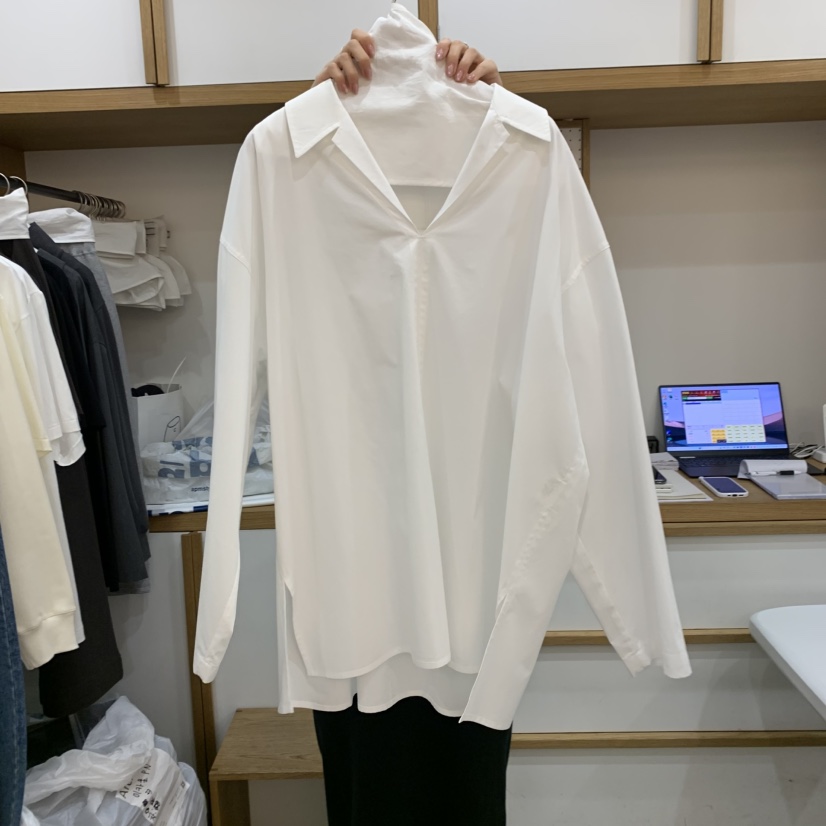 ARCHITEKT韓國直郵東大門實拍女裝新款職業真品25春夏襯衫蕾絲衫ARCHITEKT襯衫/蕾絲衫圖色1