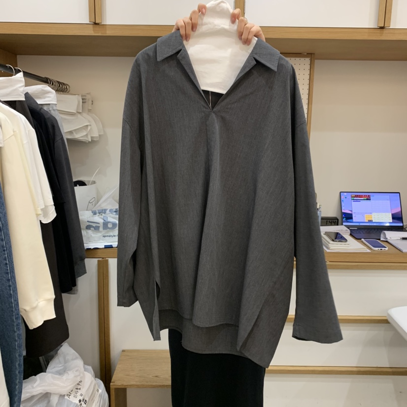 ARCHITEKT韓國直郵東大門實拍女裝新款職業真品25春夏襯衫蕾絲衫ARCHITEKT襯衫/蕾絲衫圖色2