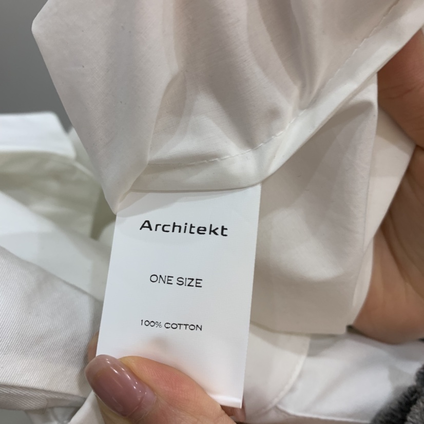 ARCHITEKT直郵韓國代購女裝新款25春夏推薦職業熱賣襯衫蕾絲衫ARCHITEKT襯衫/蕾絲衫