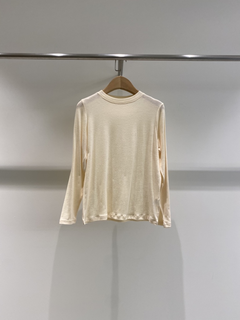 1968韓國直郵東大門實拍女裝新品推薦職業人氣25春夏長袖T恤羊毛1968/YEOUYA長袖T恤圖色2