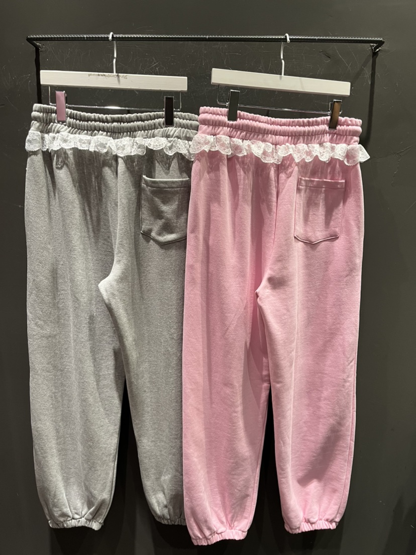 GATELESS韓國直郵東大門代購女裝新品時尚職業25春夏休閑褲兔子GATELESS休閑褲