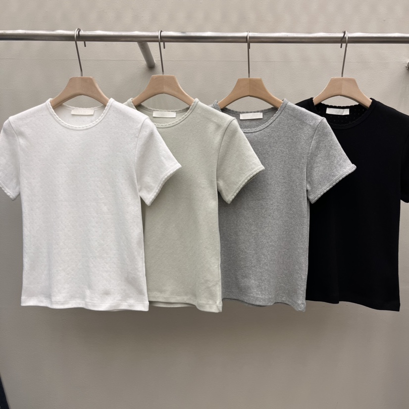 EOOB/LAMEREI韓國直郵東大門實拍女裝新品熱賣休閑職業T恤EOOB/LAMEREIT恤