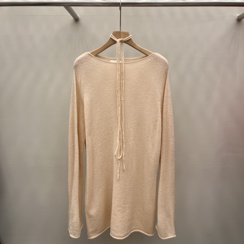 EOOB/LAMEREI韓國直郵東大門實拍女裝新品休閑針織衫含腰繩馬海毛EOOB/LAMEREI針織衫圖色2