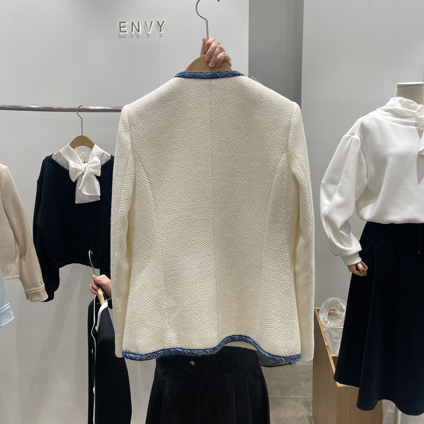 ENVY韓國直郵東大門實拍女裝新品職業25春夏休閑推薦熱賣夾克ENVY夾克