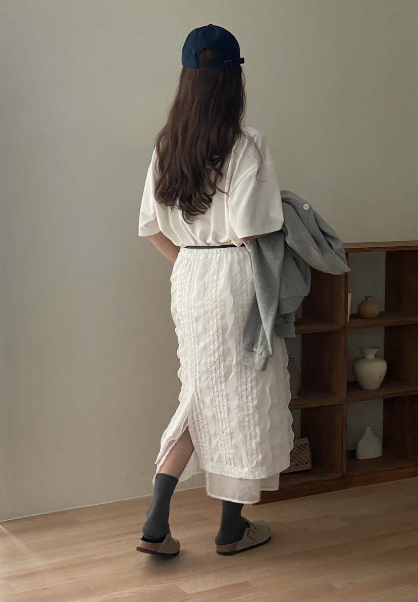 TIZZI韓國代購女裝新品推薦人氣熱賣25春夏真品時尚職業裙子TIZZI裙子