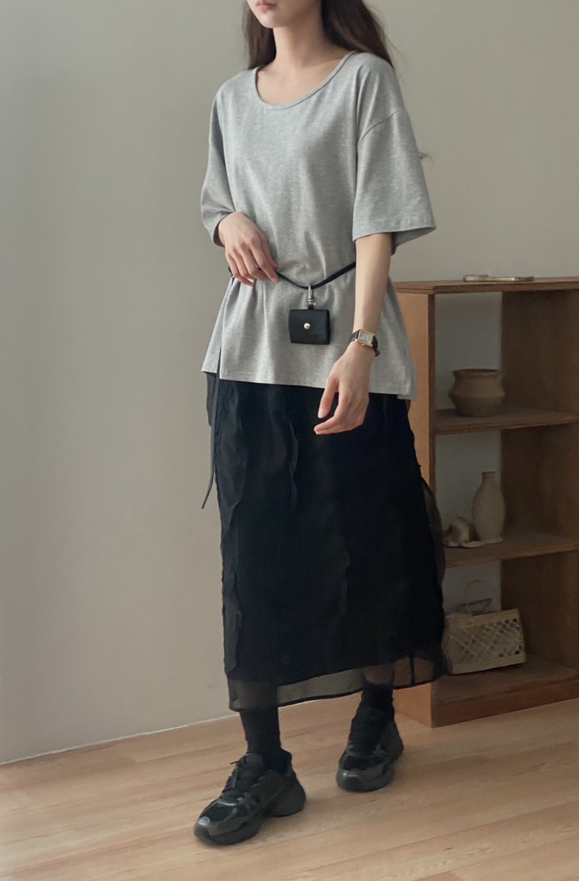 TIZZI韓國代購女裝新品推薦人氣熱賣25春夏真品時尚職業裙子TIZZI裙子