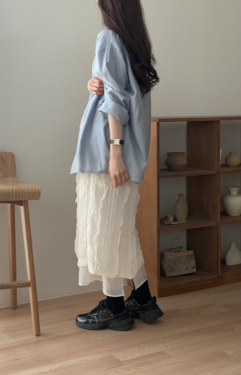 TIZZI韓國代購女裝新品推薦人氣熱賣25春夏真品時尚職業裙子TIZZI裙子