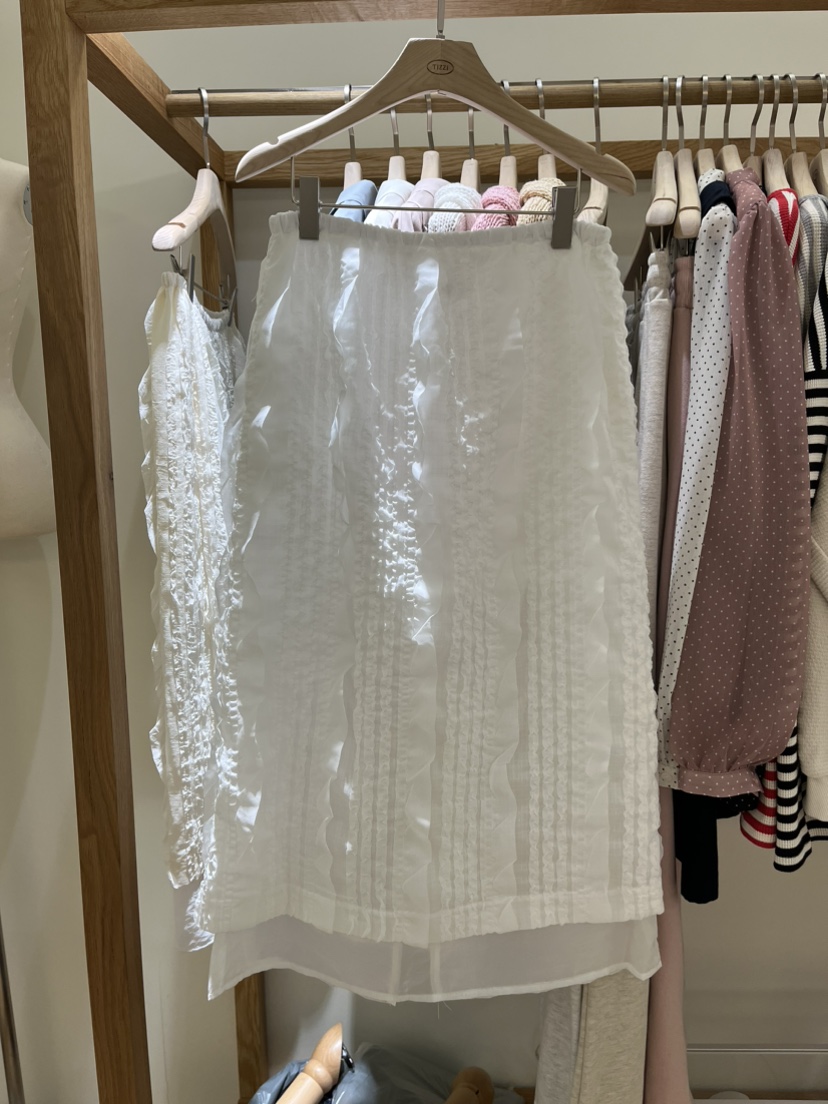 TIZZI韓國代購女裝新品推薦人氣熱賣25春夏真品時尚職業裙子TIZZI裙子圖色3