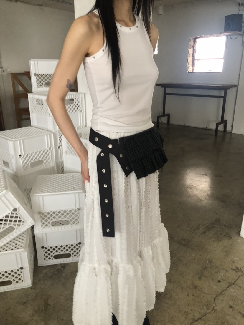 FLASH韓國直郵女裝新品推薦人氣休閑真品熱賣職業25春夏腰包FLASH腰包
