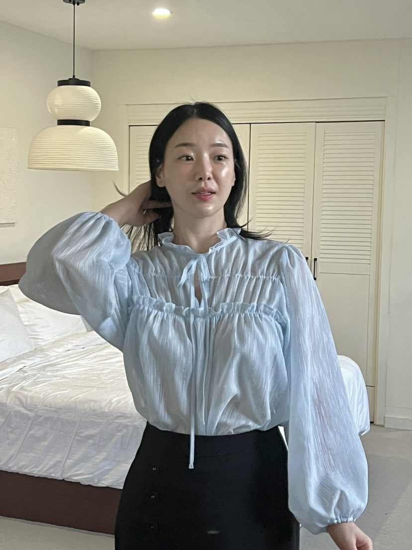 VERNI東大門直郵女裝新款時尚真品人氣職業休閑襯衫蕾絲衫絨VERNI襯衫/蕾絲衫