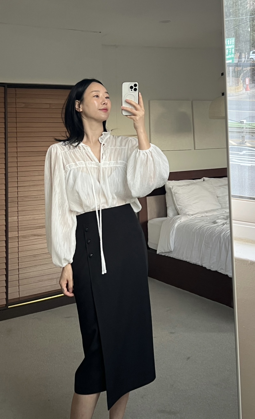 VERNI東大門直郵女裝新款時尚真品人氣職業休閑襯衫蕾絲衫絨VERNI襯衫/蕾絲衫