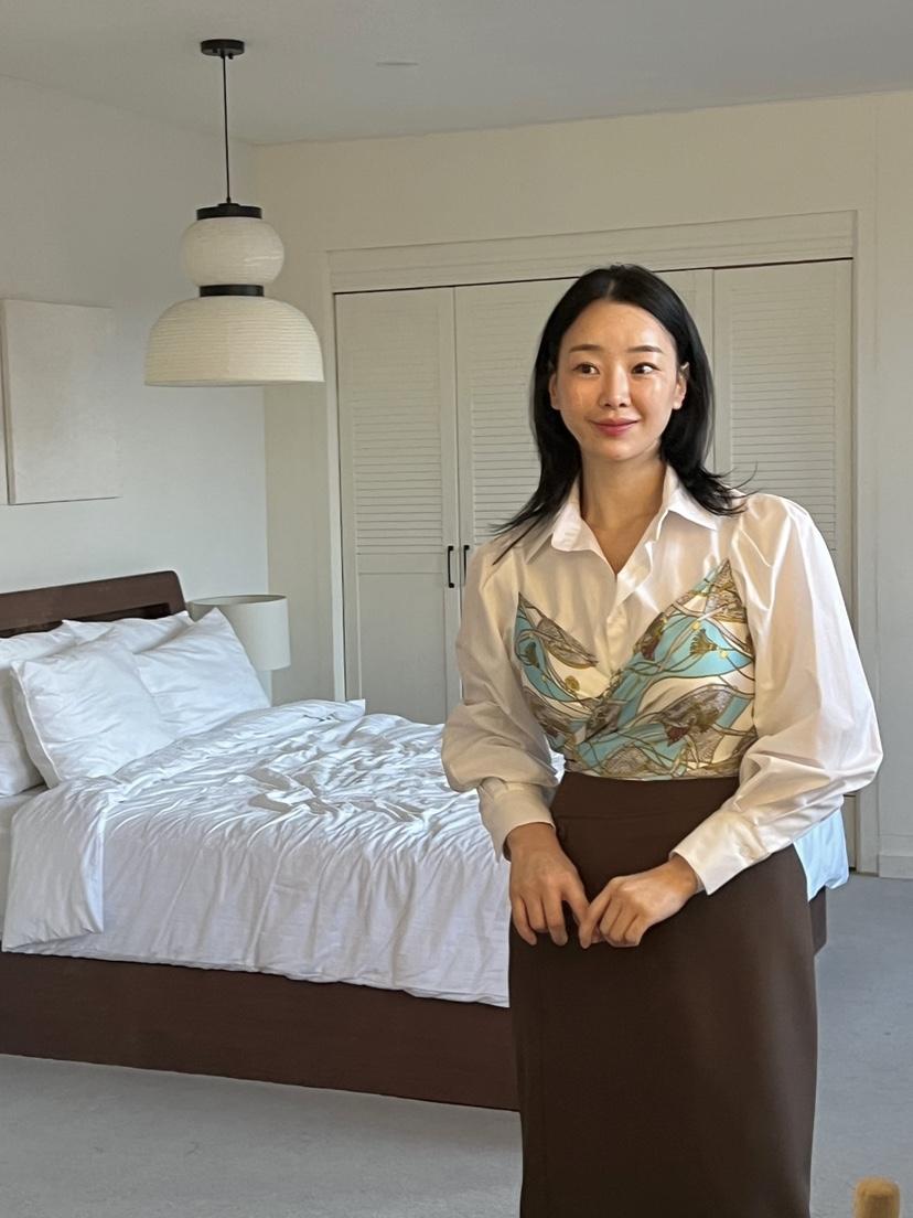 VERNI韓國直郵女裝新款推薦熱賣時尚真品職業25春夏襯衫蕾絲衫VERNI襯衫/蕾絲衫