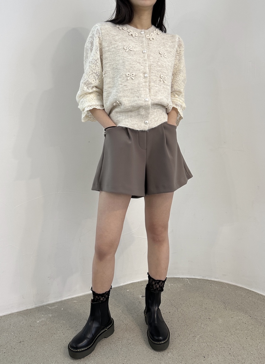CLASSY-O韓國代購女士新品人氣休閑真品時尚針織衫蝴蝶結開衫CLASSY-O針織衫