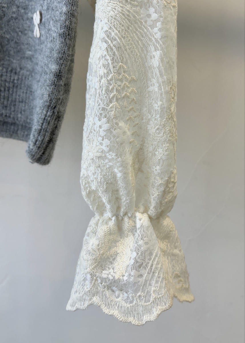 CLASSY-O韓國代購女士新品人氣休閑真品時尚針織衫蝴蝶結開衫CLASSY-O針織衫
