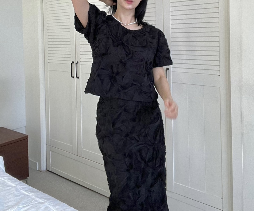VERNI韓國直郵女士新款25春夏休閑人氣時尚真品職業襯衫蕾絲衫VERNI襯衫/蕾絲衫