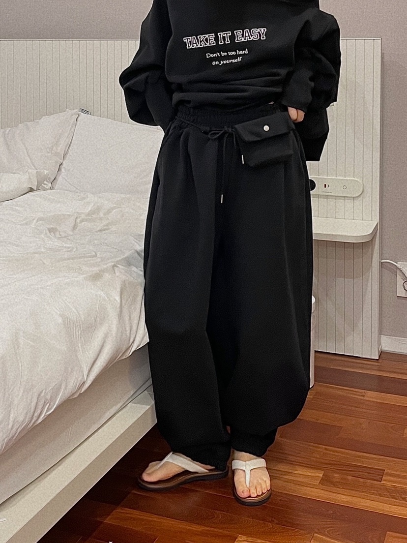BEAMING SEOUL東大門代購女士新品時尚推薦人氣休閑褲口袋BEAMING SEOUL休閑褲